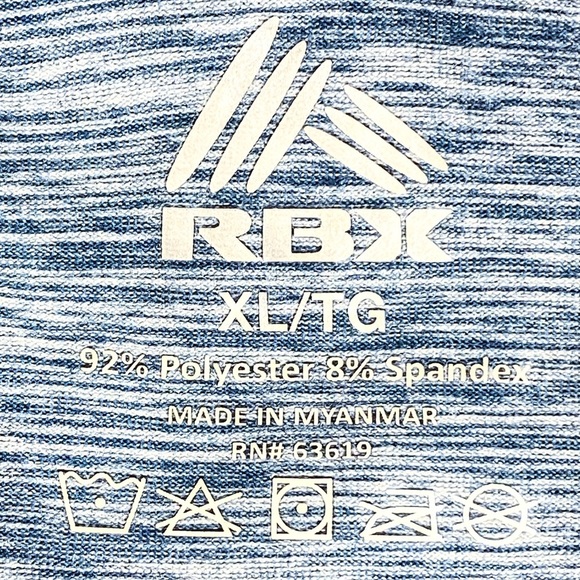 NWT RBX Space Dye Crop Pullover Moisture Wicking Hoodie - Picture 8 of 13